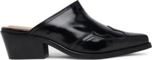 Tommy Hilfiger Pantoletten Western Abrasivato FW0FW08887 Schwarz