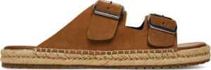 Tommy Hilfiger Espadrilles Flex Jutte Hilfiger Suede Sandal FM0FM05503 Braun
