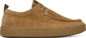 Tommy Hilfiger Halbschuhe Modern Light Suede Moc Toe Shoe FM0FM05501 Braun