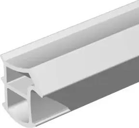 ELLEN Stahlzargendichtung K2154 z. einstecken W-PVC weiß, L 5mtr
