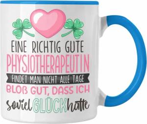 Trendation Tasse Physiotherapeutin Tasse Geschenk Dankeschön