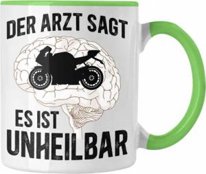 Trendation Tasse Trendation - Motorradfahrer Geschenk