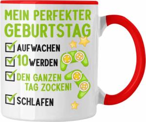 Trendation Tasse Trendation - 10 Geburtstag