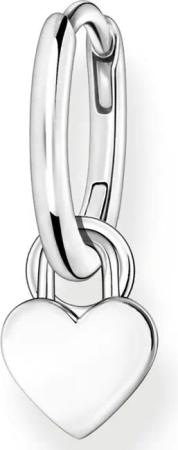 THOMAS SABO Single-Creole mit Herz Anhänger