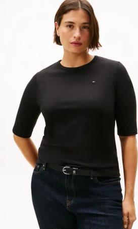 Tommy Hilfiger Curve Kurzarmshirt CRV SLIM