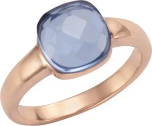 Jamelli Fingerring Silber 925 rosé-vergoldet mit