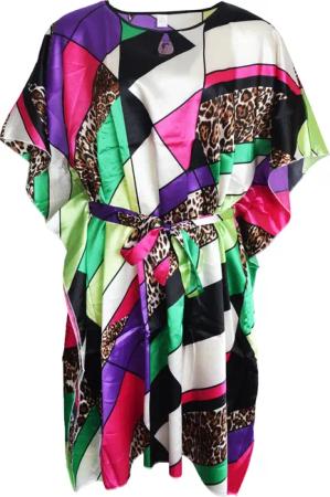 TEXEMP Strandkleid Damen Strandkleid Kaftan Maxikleid