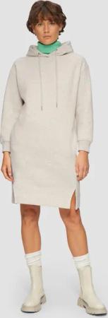 s.Oliver Minikleid Sweat-Kleid mit seitlichen Eingrifftaschen