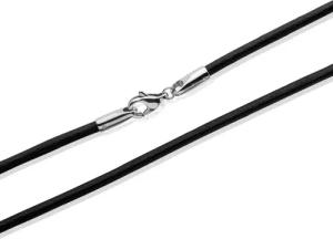 Unique Lederband Schöne Lederkette schwarz echt