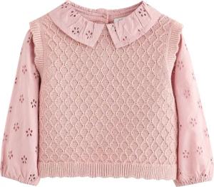 Next 2-in-1-Pullover Lagen-Strickpullover (1-tlg)