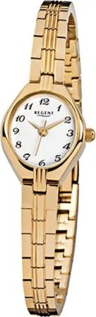 Regent Quarzuhr Regent Damen-Armbanduhr gold Analog