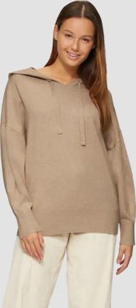 s.Oliver Strickpullover Oversized Strickpullover aus Viskosemix