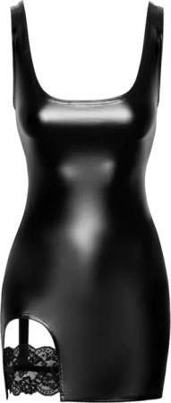 Noir Handmade Minikleid Minikleid in schwarz