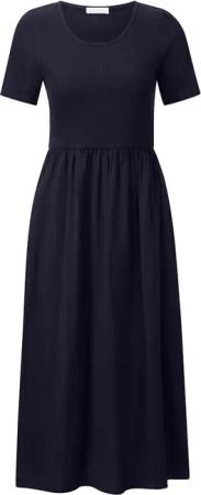 RICHROYAL Maxikleid Branded Scuba Parachute Dress