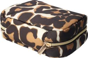PARSA Beauty Kulturbeutel Kulturtasche Leo-Print