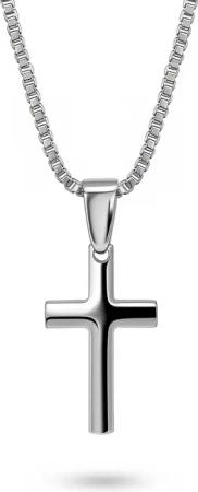 UNIQAL.de Kreuzkette UNIQAL Kreuz Halskette mit