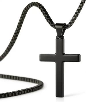 UNIQAL.de Kreuzkette UNIQAL Kreuz Halskette mit