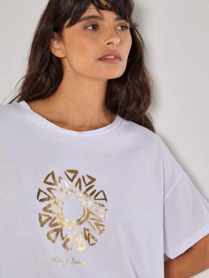 Apricot T-Shirt Immer sonnig T-Shirt, mit