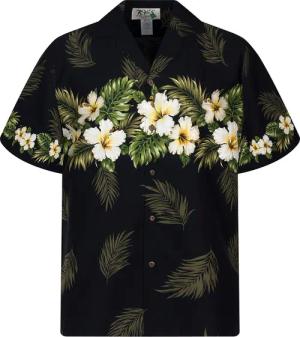 KY's Hawaiihemd Hibiscus Brustdruck Original Hawaiihemd