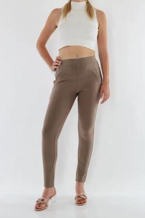 MIRROSI Stretch-Hose Damen Hosen High Waist