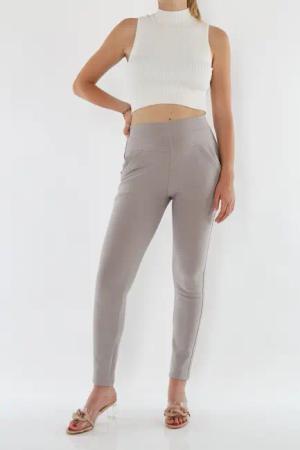 MIRROSI Stretch-Hose Damen Hosen High Waist