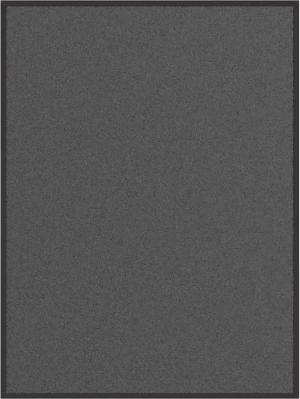 vidaXL Fußmatte Fußmatte Anthrazit 90x120 cm,