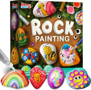 JOYIN Kreativset 10 Stück Steine Bemalen