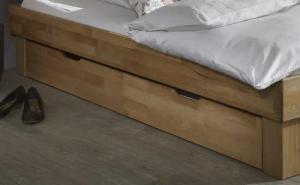 ELFO Bettschubkasten JUDITH, 2er Set, Kernbuche