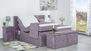 Meisterbetten Boxspringbett Nado (mit Motor, 7-Zonen