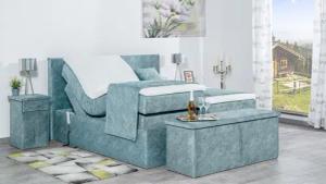 Meisterbetten Boxspringbett Nado (mit Motor, 7-Zonen