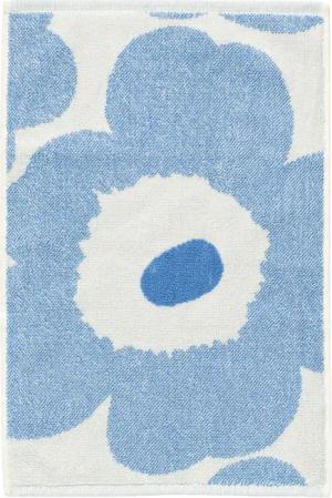 Marimekko Handtuch Unikko hellblaue Farbton, 32x50,