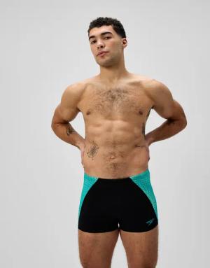 Herren Endurance+ MAX Splice Aquashorts Schwarz/Türkis
