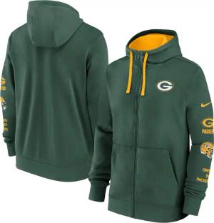 Nike Kapuzenpullover "Nike Hoodie Green Bay Packers Nike Full-Zip Fleece"
