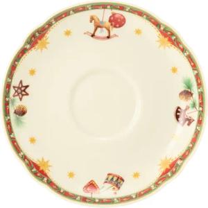 Seltmann Weiden Untertasse "Marieluise - Weihnachtsnostalgie", (1 St.), Kombi-Untertasse 15 cm