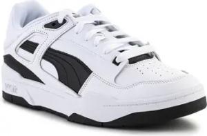 Puma  Sneaker Slipstream Lth White Black Men Unisex Casual Lifestyle