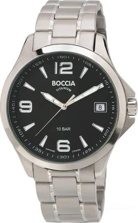 Boccia 3591-02 Herrenuhr Titanium 41mm 10ATM