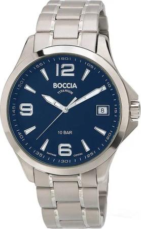 Boccia 3591-03 Herrenuhr Titanium 41mm 10ATM