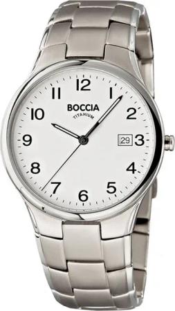 Boccia 3512-08 Herrenuhr Titanium 36mm 5ATM