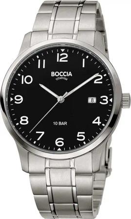 Boccia 3621-01 Herrenuhr Titanium 40mm 10ATM