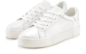 Elbsand Sneaker Schnürhalbschuh, Freizeitschuh, Leder, weiches Frottee-Innenfutter