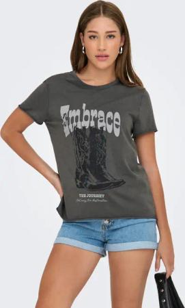 ONLY Rundhalsshirt ONLLUCY REG S/S TOP