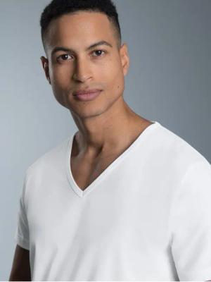 Trigema T-Shirt TRIGEMA V-Shirt Slim Fit