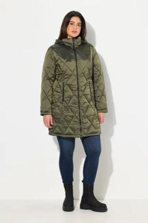Ulla Popken Funktionsjacke HYPRAR Steppjacke Kapuze