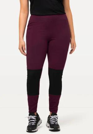 Ulla Popken Leggings Wander-Leggings Zipptasche High
