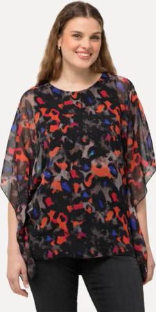 Ulla Popken Longbluse Bluse doppellagig Oversized