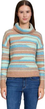 Betty&Co Strickpullover "Betty & Co Damen Strickpullover mit Struktur", (1 tlg.), Jacquard