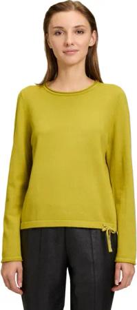 Cartoon Strickpullover "Cartoon Damen Strickpullover mit Rundhalsausschnitt", (1 tlg.), Bindeband