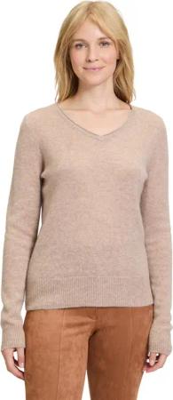 Betty Barclay Strickpullover "Betty Barclay Damen Kaschmir-Pullover mit V-Ausschnitt", (1 tlg.), Strick