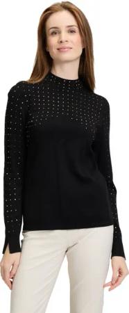 Betty Barclay Strickpullover "Betty Barclay Damen Feinstrickpullover mit Strass", (1 tlg.), limited edition