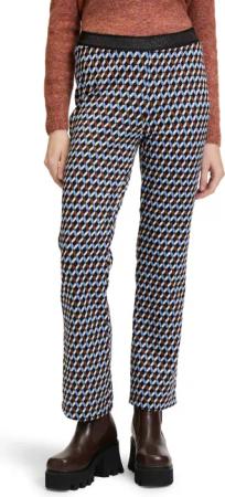 Cartoon Schlupfhose "Cartoon Damen Schlupfhose mit Jacquard", Material